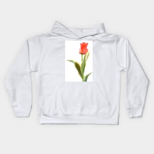 Tulipa  &#39;Fire of Love&#39;   Greigii Group  Tulip Kids Hoodie